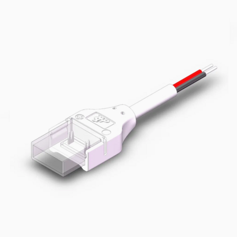 Aansluitdraad 10mm voor 220v LED Strip
