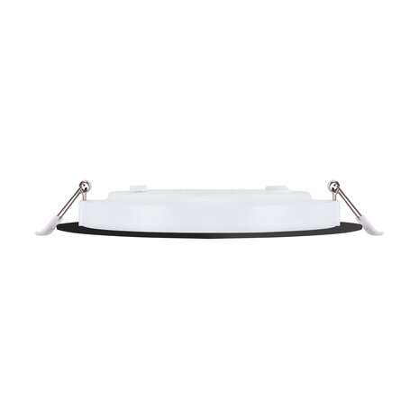 WAFEEL -LED Downlight - Inbouw Rond 18W - CCT - Aanpasbare licht kleuren - 3000K/4000K/6000K - 2450 Lumen - Mat Zwart - &Oslash;170mm - IP54 - Binnen/Buiten