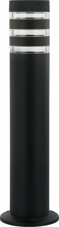 Palmera 3 - Staande lamp Buiten - E27 Fitting - 500 mm - Zwart