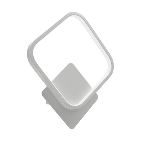 EMMA LED D - Wandlamp - 12w - 1250 Lumen - 4100K daglicht wit - Ruit - Wit