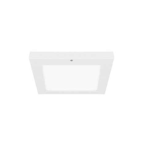 OLGIERD - LED Plafondlamp met Bewegingssensor + Dag en Nacht Sensor - 18W - 2310 Lumen - Aanpasbare Kleur CCT - 360&deg; Zichthoek - Opbouw/Inbouw - Vierkant - Mat Wit - 225 mm