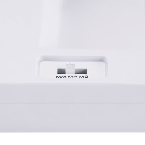 OLGIERD - LED Plafondlamp met Bewegingssensor + Dag en Nacht Sensor - 18W - 2310 Lumen - Aanpasbare Kleur CCT - 360&deg; Zichthoek - Opbouw/Inbouw - Vierkant - Mat Wit - 225 mm