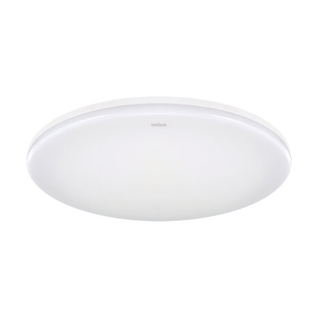 PUZEL Plafondlamp - Keuken/Badkamer/Buiten - Aanpasbare kleur CCT - Warm Wit / Daglicht / Koud wit - Aanpasbare watt 12/18/24w -3260Lumen - Wit - 300mm - IP44