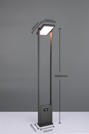 MALAWI Hybride staande lamp 100cm