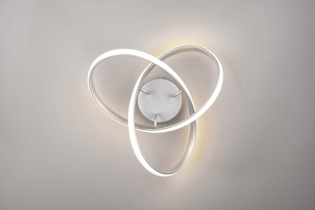 REALITY MEO - Plafondlamp - Titaan - incl. 1x SMD 15W