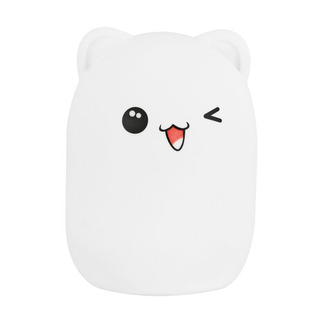 BOBO&amp;RABIT LED - Kinder Nachtlampje - Tafellamp / Nachtlamp - Draagbaar - Touch - Accu - 1.5 watt - RGBW