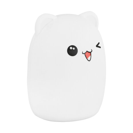 BOBO&amp;RABIT LED - Kinder Nachtlampje - Tafellamp / Nachtlamp - Draagbaar - Touch - Accu - 1.5 watt - RGBW