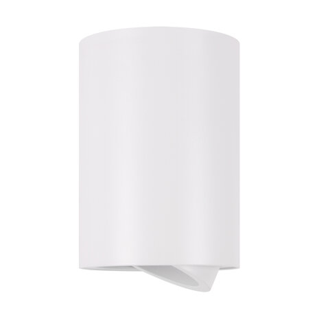 BEMOL - Spot Armatuur GU10 - Opbouwspot - Rond - Wit - Aluminium