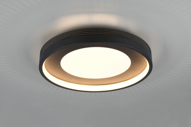 SOLEA - Led Plafondlamp  - 36w 4700 Lumen - Zwart - 40cm