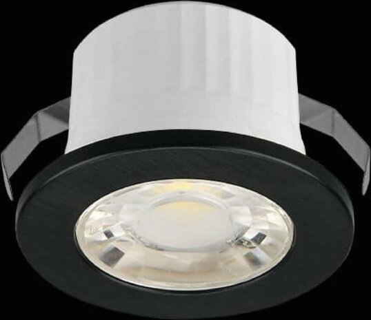 BRAYTRON Veranda-MINISPOT A 3W 38D ZWART 6500K IP54 LED DOWNLIGHT / SPOT