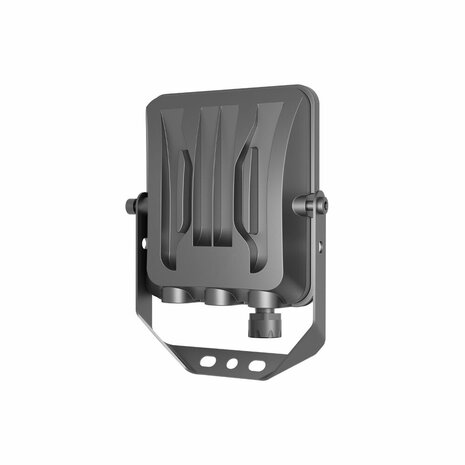 Braytron - LED Bouwlamp / Schijnwerper - 30w - CCT - Aanpasbare licht kleuren - 3000K,4000K,6000K - Waterdicht IP65 - Grijs