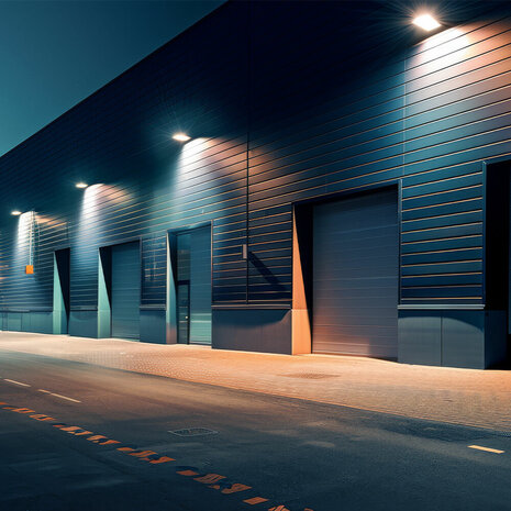 Braytron - LED Bouwlamp / Schijnwerper - 50w - CCT - Aanpasbare licht kleuren - 3000K,4000K,6000K - Waterdicht IP65 - Grijs