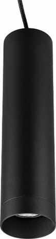 Braytron - Hanglamp - GU10 fitting - 1200mm kabel - Mat zwart