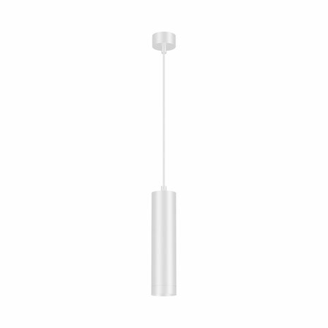 Braytron - Hanglamp - GU10 fitting - 1200mm kabel - Mat Wit