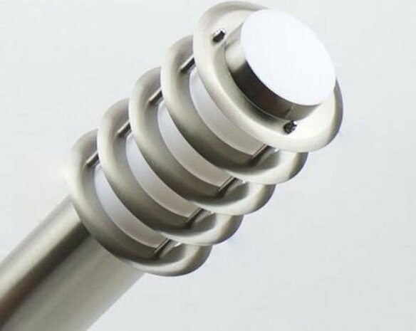 HOROZ - Tuinverlichting - Buitenlamp - Staand - RVS - E27 - Rond -50cm