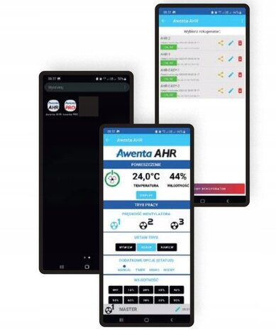 Compacte warmteterugwinning AHR160 EA