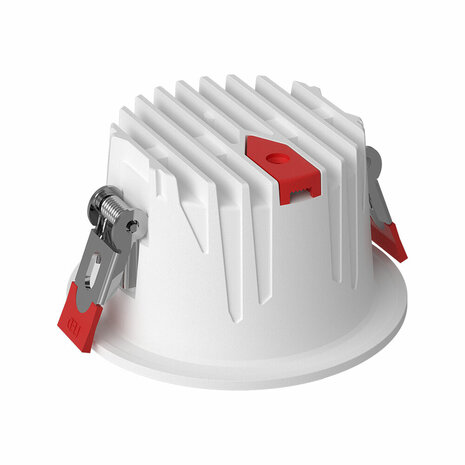 Braytron - LED inbouwlamp - 20W - Aanpasbare Kleur CCT - 2200 Lumen - Rond - Mat Wit - Buiten Diameter 110 mm