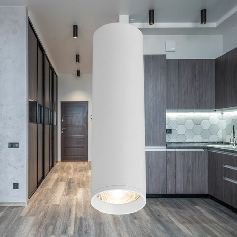 Braytron - Opbouwspot -Rond - GU10 Fitting - Wit