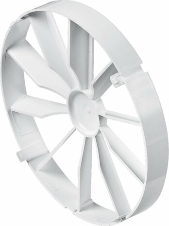 AWENTA terugslagklep &Oslash;150 mm - voor badkamerventilatoren - Kunststof