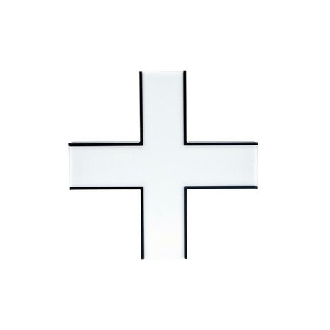 Lineaire LED-lamp Office connector type X 13W 4500K Daglicht wit 1300 Lumen zwart