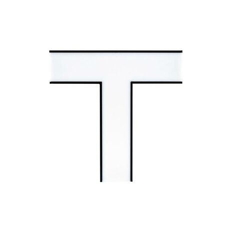 Lineaire LED-lamp Office connector type T 13W 4500K Daglicht wit 1300 Lumen zwart