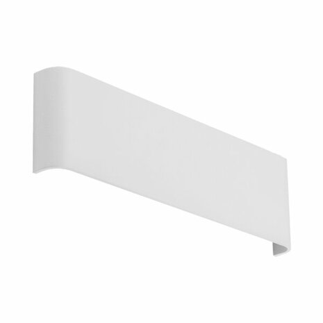 Braytron Avva Wandlamp Aluminium Binnenverlichting IP20-12W -30cm - 3000K Warm Wit - wit