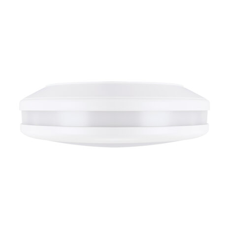 BIRMA - Plafondlamp - Badkamerlamp - Opbouw Rond - Waterdicht IP54 - 2 X E27 Fitting - Wit - &Oslash;305 mm
