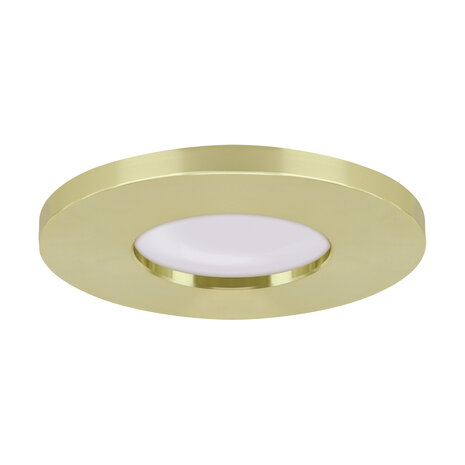 DUKAT Inbouwspots - Badkamer spot - Rond Inbouw spot - Geschikt voor LED - Goud -IP40