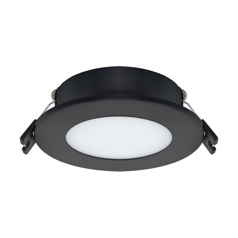 FANTA Inbouwspots - Badkamer spot - Rond Inbouw spot - Geschikt voor LED - Zwart -IP40