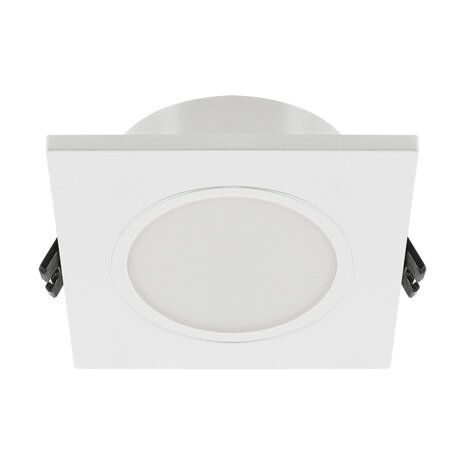 FANTA Inbouwspots - Badkamer spot - Vierkant Inbouw spot - Geschikt voor LED - Wit -IP40