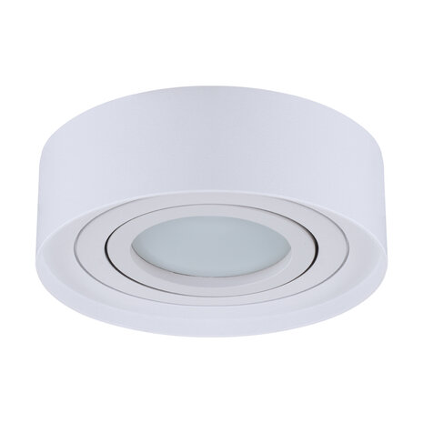 ODYN - inbouwspot Armatuur - Rond - Wit kleur - 90mm