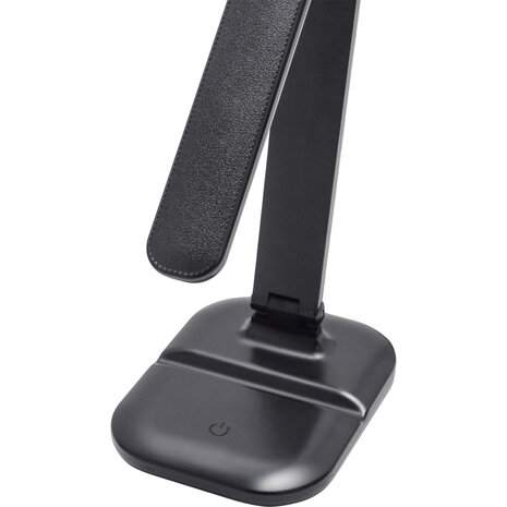 ZET Bureaulamp - LED - 5W - 2700K/ 4000K/ 6500K - Telefoonhouder - Zwart