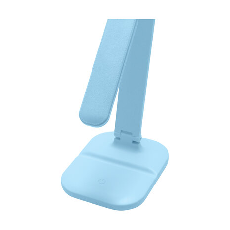 ZET Bureaulamp - LED - 5W - 2700K/ 4000K/ 6500K - Telefoonhouder - Blauw