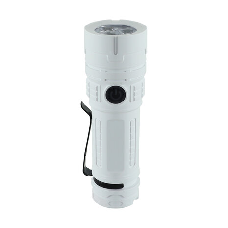 TURBO Led zaklamp - Oplaadbaar USB C - Wit - 1w - 100 Lumen