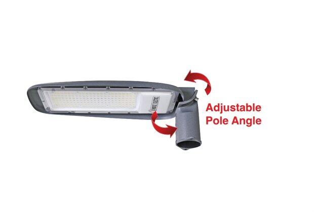 HOROZ FLORIDA - LED Straatlamp - 30 Watt -Helder/Koud Wit 6400K - Waterdicht IP65