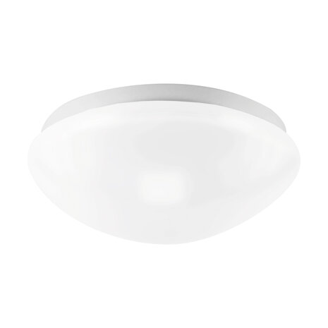 TELMA - Plafondlamp met Bewegingssensor - Microwave sensor - 360&deg; Sensor - E27 Fitting - Opbouw - Ovaal - Mat Wit