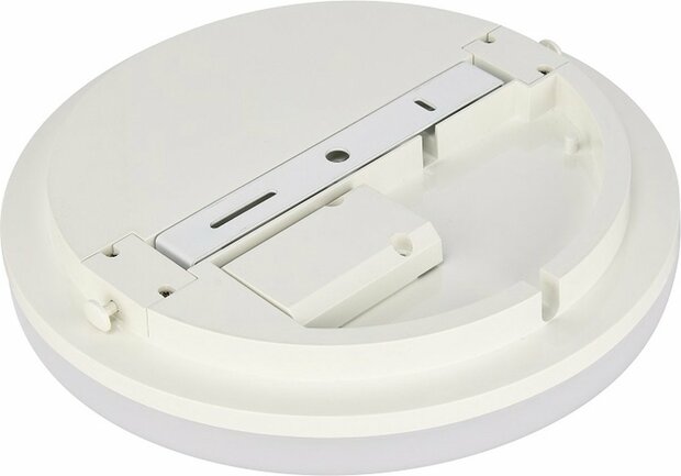 HOROZ - Led Plafondlamp -Andrea - Badkamer/Keuken/Bergin Verlichting - 30w - 6400K Koud Wit - 2550 Lumen - Rond - Wit - IP54