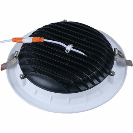 Horoz Venessa - LED Downlight - Inbouw Rond 15W - Helder/Koud Wit 6400K - Mat Wit Aluminium - &Oslash;170mm