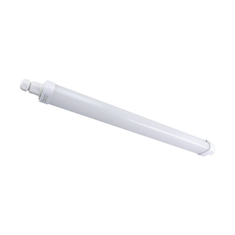 NELSON - LED Batten - LED Balk - Plafondlamp - 15W - 2100LUMEN - Waterdicht IP65 - Daglicht Wit 4000K - Kunststof - 60cm