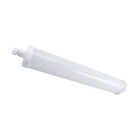 LAGAN - LED Batten - LED Balk - Plafondlamp - 30W - 4450LUMEN - Waterdicht IP65 - Daglicht Wit 4000K - Kunststof - 60cm