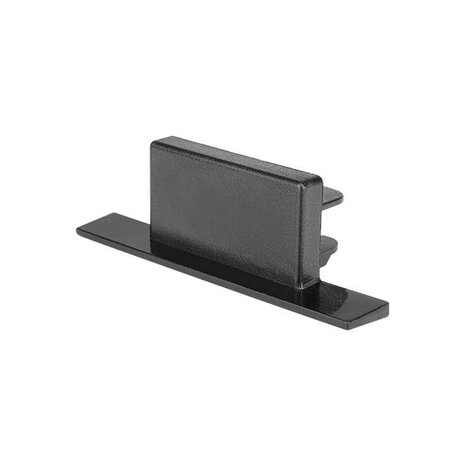 Inbouw - Railsystem - 1 Fase - zwart - 2000 mm