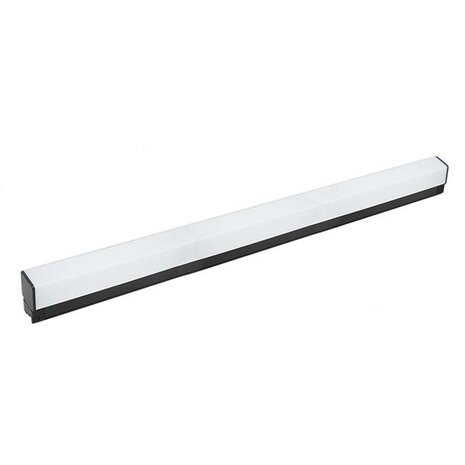 Led Rail verlichting - mono fase - 36w - 4800 Lumen - 4000K Daglicht wit - Philips Led chip - 90cm - Zwart 