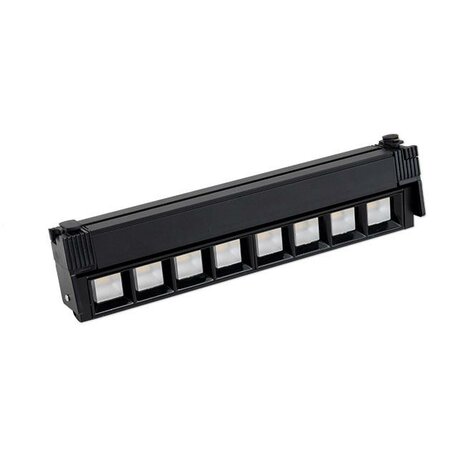 LINDA - Led Rail verlichting - Mono fase - Philips Led Chip - 12w - 1200 Lumen - 4000K Daglicht wit - 30cm - Zwart