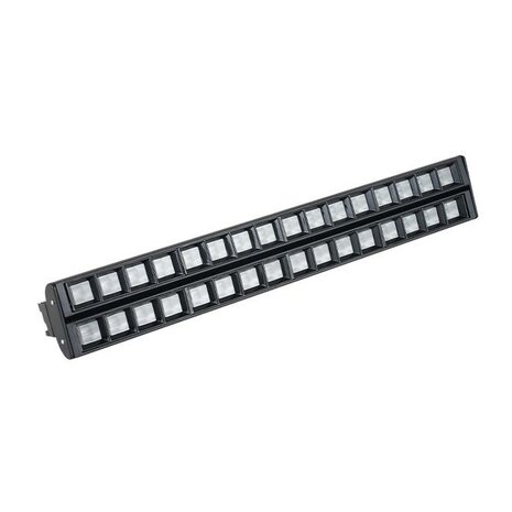 LINDA DUO - Led Rail verlichting - Mono fase - Philips Led Chip - 48w - 4800 Lumen - 4000K Daglicht wit - 60cm - Zwart