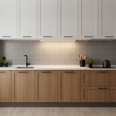 ALAN - LED Kastverlichting | 8W | Met Bewegings schakelaar | 600 mm | 4000K - Naturel Wit | Dimbaar