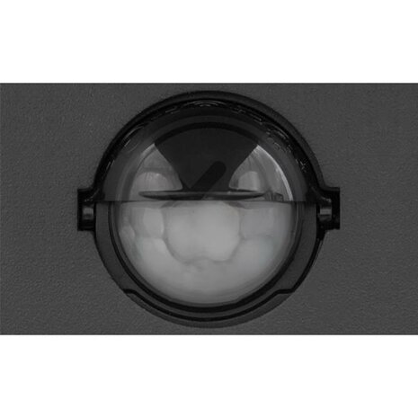 CLARK - Led Vloerlamp- Buitenlamp - met sensor - 12 w - 4000K Daglicht wit - Antraciet - 800mm