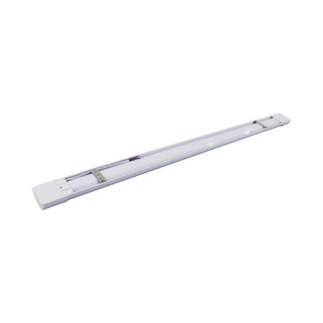 EMIL - LED Batten - LED Balk - Plafondlamp - PIR SENSOR - 24W - 3230LUMEN -  IP20 - Daglicht Wit 4000K - Kunststof - 90cm