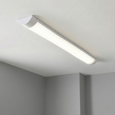 LOTOS Plafondlamp - LED Batten - LED Armatuur - Aanpasbare kleur CCT - Aanpasbare watt 10/15/20w -1210 / 1640 / 1970 Lumen - Wit - 600mm