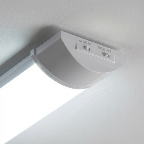 LOTOS Plafondlamp - LED Batten - LED Armatuur - Aanpasbare kleur CCT - Aanpasbare watt 10/15/20w -1210 / 1640 / 1970 Lumen - Wit - 600mm