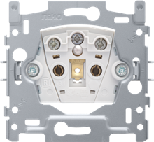 MECHANISME - WANDCONTACTDOOS - PENAARDE, KINDERBEVEILIGING, INBOUWDIEPTE 28,5 MM, KLAUWBEVESTIGING, 16 A/250 VAC, SCHROEFKLEMMEN